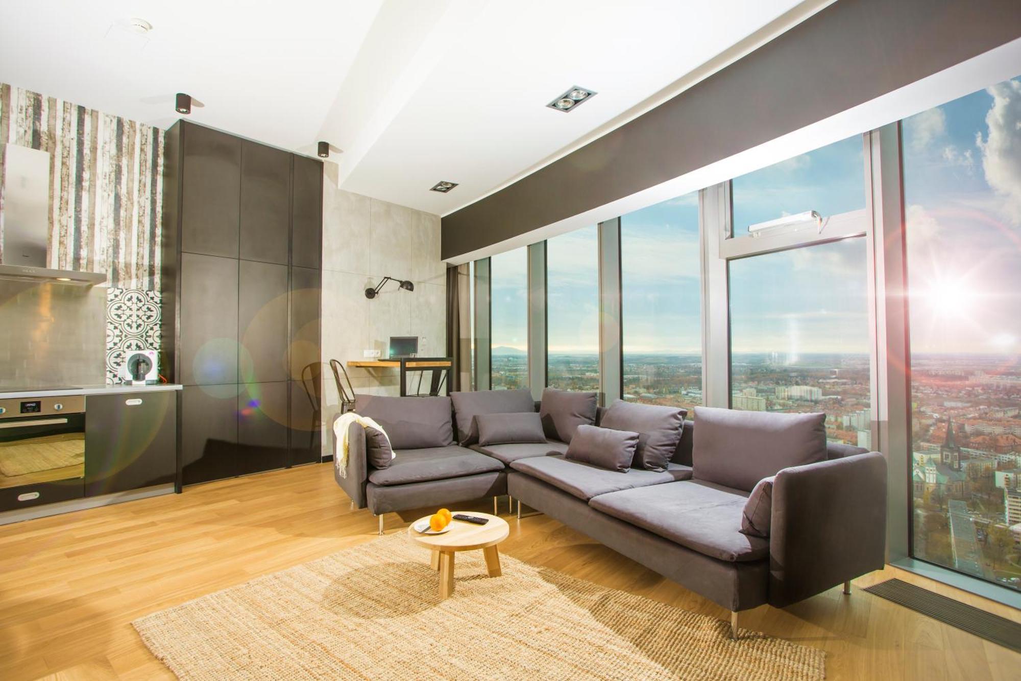 Apartamenty Sky Tower Breslau Exterior foto