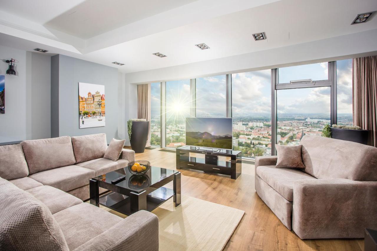 Apartamenty Sky Tower Breslau Exterior foto
