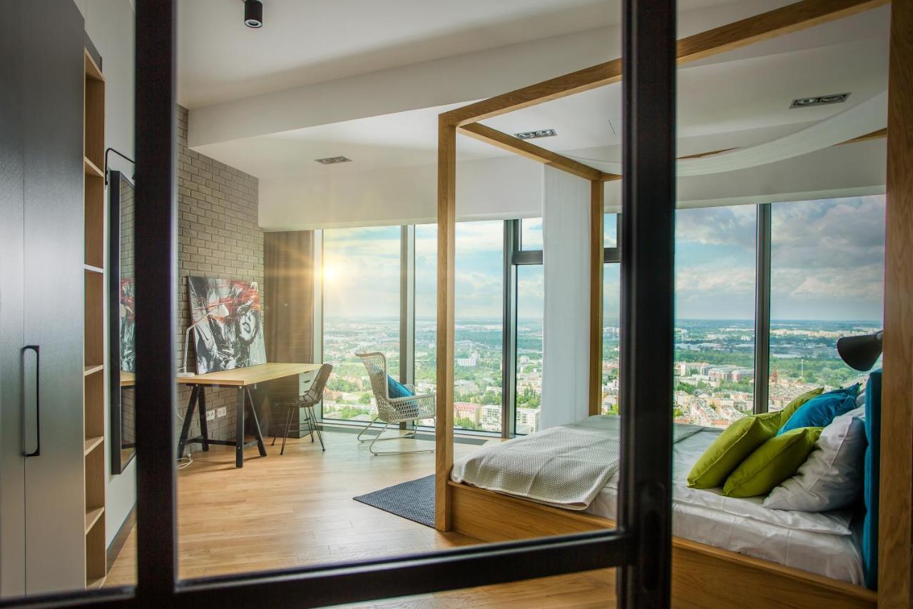 Apartamenty Sky Tower Breslau Exterior foto